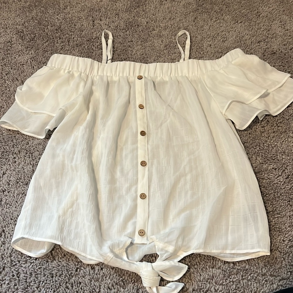 Off the shoulder top